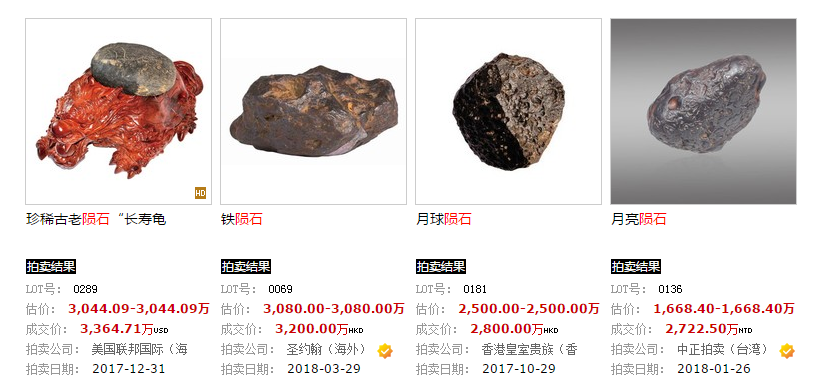 美国最新陨石价格表，一颗石头背后的励志故事与价值探索